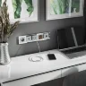 Акустическая розетка серебряный W1185006 - фото 3
