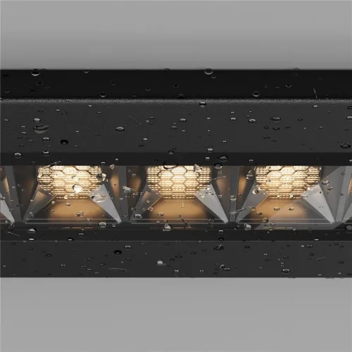 Уличный потолочный светильник Outdoor O488DL-L6GF3K (Графит) - фото 9