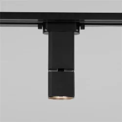 Трековый светильник для однофазного шинопровода Cubus чёрный матовый 10 Вт 4200K 85516/01 (062876)