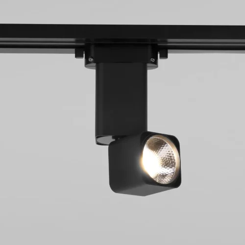 Трековый светильник для однофазного шинопровода Cubus чёрный матовый 10 Вт 4200K 85516/01 - фото 3