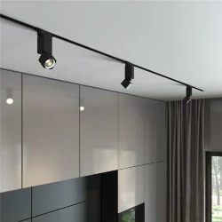 Трековый светильник для однофазного шинопровода Cubus чёрный матовый 10 Вт 4200K 85516/01 (062876)