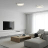 DK6511-WH Накладной светильник, LED, 50W, IP 20, 3000K - 6500K, белый, металл, полимер. Фото 7