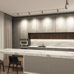 Акцентный светильник SMART SPOT 20W DIM 3000K-6000K, матовое золото с черным, Denkirs DK8020-BG