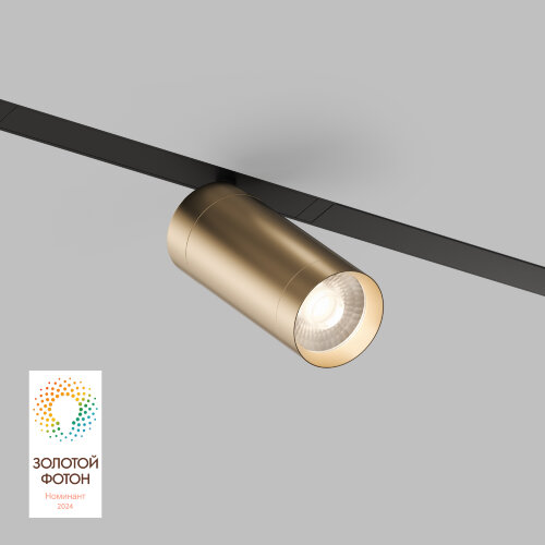 DK8020-BG Акцентный светильник SMART SPOT 20W DIM 3000K-6000K, матовое золото с черным.