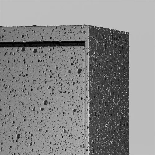 Уличная розетка Nido 2x2000Вт IP 54 (Графит) - фото 6