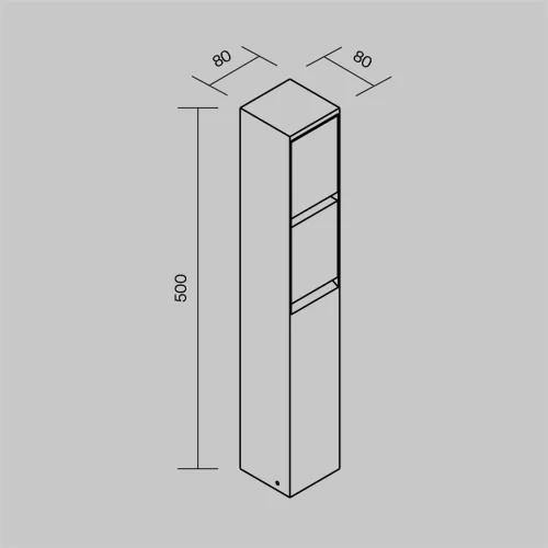 Уличная розетка Nido 2x2000Вт IP 54 (Графит) - фото 11