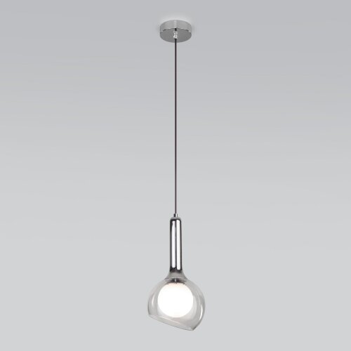 Подвесной светильник со стеклянным плафоном - Фото 2