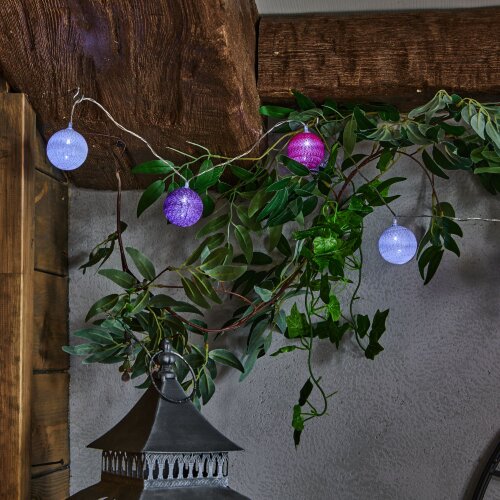 ULD-S0200-010-STB-2AA WHITE IP20 TANGLES-1 Гирлянда светодиодная Клубки, на батарейках 2AA не в-к, 2м, 10 светодиодов, Белый свет, Провод прозрачный, TM Uniel - фото 8