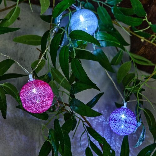 ULD-S0200-010-STB-2AA WHITE IP20 TANGLES-1 Гирлянда светодиодная Клубки, на батарейках 2AA не в-к, 2м, 10 светодиодов, Белый свет, Провод прозрачный, TM Uniel - фото 9