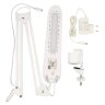 TLD-524 White-8W-Светильник настольный на струбцине-LED-500Lm-4500K-Dimmer-Цвет-белый - фото 2