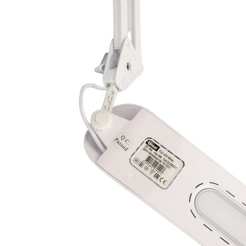 TLD-524 White-8W-Светильник настольный на струбцине-LED-500Lm-4500K-Dimmer-Цвет-белый - фото 5