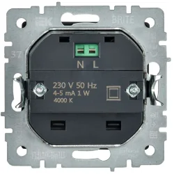 Подсветка светодиодная BRITE встраив. ПЛ20-БрШ механизм шампань IEK BR-FL20-K37