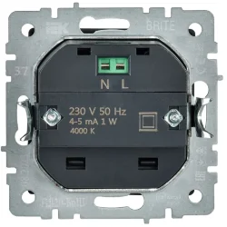 Подсветка светодиодная BRITE встраив. ПЛ20-БрШ механизм шампань IEK BR-FL20-K37