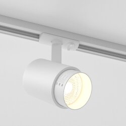 Трековый светодиодный светильник для однофазного шинопровода Cors белый матовый 10&amp;nbsp;Вт 4200K 85513/01 (062391)