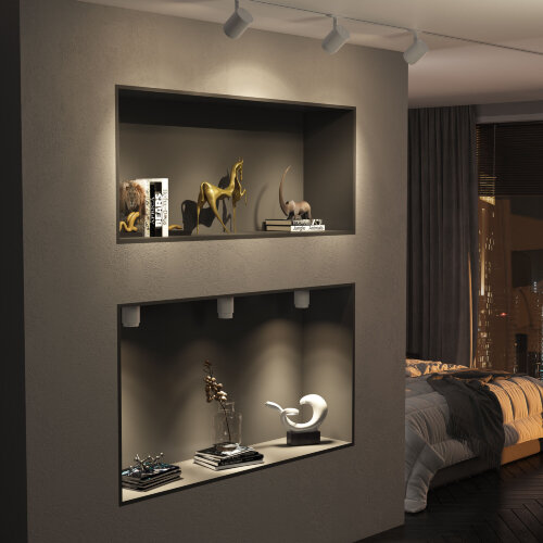 Светильник потолочный светодиодный Cors белый матовый 10W 4200K (85513/01) однофазный - Фото 6