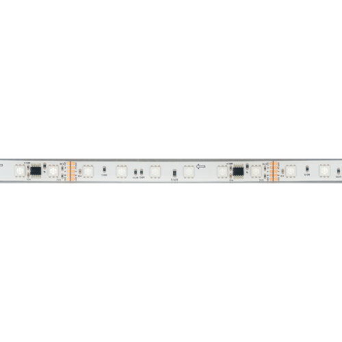 Светодиодная лента герметичная DMX-PFS-В60-12mm 24V RGB-РХ6 (14 W/m, IP68, 5060, 5m) (Arlight) 039608 - фото 5