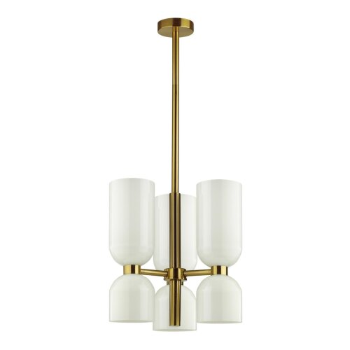 Люстра на штанге «ODEON LIGHT» 4798/6, серия: ORINOCO (крепление на планке). Фото 1.