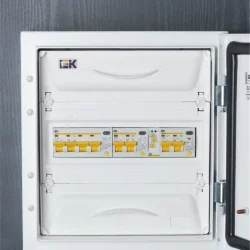 Выключатель автоматический дифференциального тока 4п C 50А 30мА тип AC 4.5кА АД-14 KARAT IEK MAD10-4-050-C-030