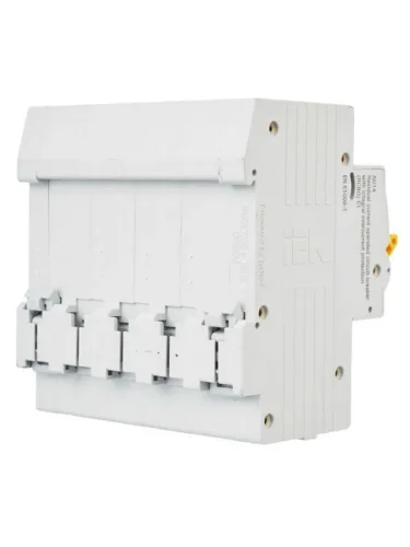 Выключатель автоматический дифференциального тока 4п C 50А 30мА тип AC 4.5кА АД-14 KARAT IEK MAD10-4-050-C-030 - фото 5