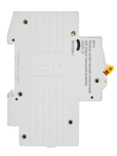 Выключатель автоматический дифференциального тока 4п C 50А 30мА тип AC 4.5кА АД-14 KARAT IEK MAD10-4-050-C-030 - фото 7