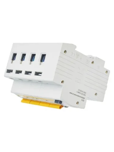 Выключатель автоматический дифференциального тока 4п C 50А 30мА тип AC 4.5кА АД-14 KARAT IEK MAD10-4-050-C-030 - фото 8