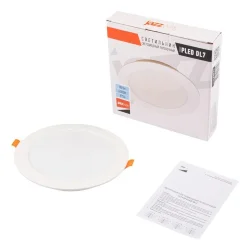 Светильник светодиодный PLED DL7 18Вт 6500К IP54 1530лм WH встраив. бел. Pro JazzWay 5069107