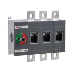 Рубильник 3п 630А без рукоятки управления TwinBlock PROxima EKF tb-s-630-3p