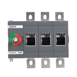 Рубильник 3п 630А без рукоятки управления TwinBlock PROxima EKF tb-s-630-3p