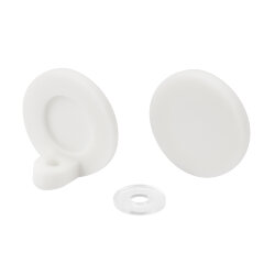 Заглушка MOONLIGHT-ROUND-30-САР-SIDE-L-SET-WH (Arlight, Пластик) 051303