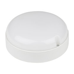 ULW-Q223 12W-6500К IP65 WHITE Светильник светодиодный влагозащищенный, Круг, Дневной свет 6500K, Диаметр 135 мм, Корпус белый.