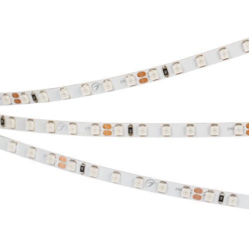 Светодиодная лента RT-A120-5mm 24V Green (9.6 W/m, IP20, 2835, 5m) (Arlight, узкая) - фото 4