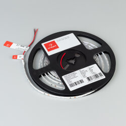 Светодиодная лента RT-А120-5mm 24V Green (9.6 W/m, IP20, 2835, 5m) (Arlight, узкая) 015663(2)