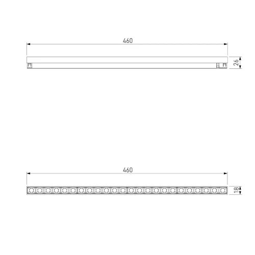 Brass Line Трековый светильник 20W 4000K латунь 85529/01 - фото 6