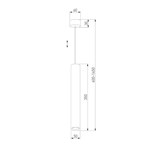 Подвесной светодиодный светильник 50248 LED - фото 6