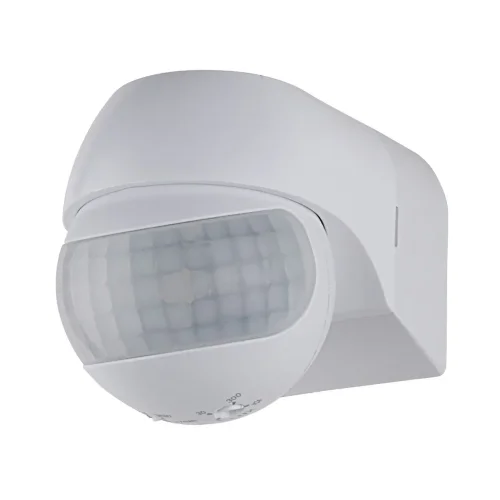Инфракрасный датчик движения 12м 800W 180° IP44 белый SNS-M-10 белый - фото