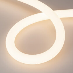 Светодиодная лента герметичная MOONLIGHT-SIDE-А336-D40mm 24V Warm3000 360deg (15 W/m, IP65, 2835, 5m, wire х1) (Arlight, Вывод боковой, 3 года) 039318