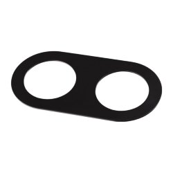 Рамка декоративная к артикулам 357585-357587, 357589, 357909-357910 «Novotech» 357916, серия: METIS