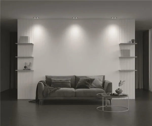 Встраиваемый светильник Zoom GU10 2x10Вт IP 65 (Черный) - фото 6