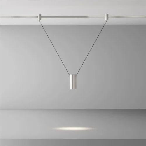 Трековый подвесой светильник Focus Led Flarity 4000K 12Вт 36° (Платина) - фото 4