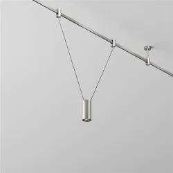 Трековый подвесой светильник Фокус / Focus Led Flarity 4000K 12Вт 36° (Платина) TR157-1-12W4K-PT