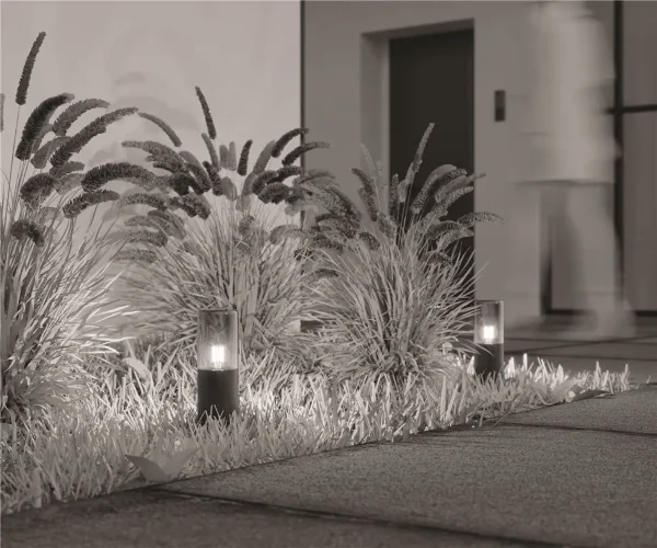 Ландшафтный светильник Amas E27x1 60Вт IP 54 (Графит) - фото 7