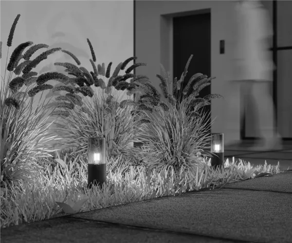 Ландшафтный светильник Amas E27x1 60Вт IP 54 (Графит) - фото 14