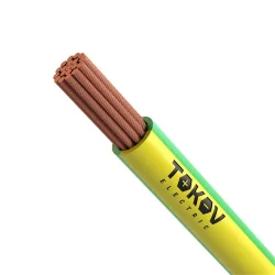 Провод TOKOV ELECTRIC ПуГВнг(А)-LS 1х10 Ж/З 450/750В (уп.100м) 000011543