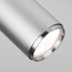 Basic System Трековый поворотный светильник GU10 Svit хром матовый MRL 1013 (050252)