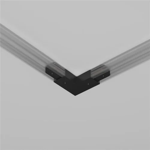 Угловой коннектор питания с вводом питания Unity черный (Черный) TRA001CLB-11B - фото 5