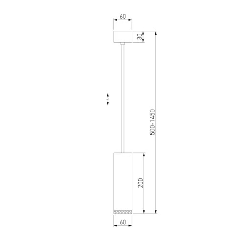 Подвесной светодиодный светильник 50244 LED - фото 3