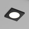 DK3015-BK Встраиваемый светильник влагозащ., IP 44, 50 Вт, GU10, черный, алюминий.