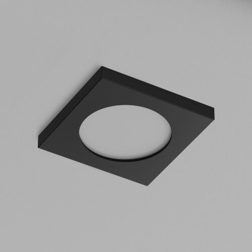 DK3015-BK Встраиваемый светильник влагозащ., IP 44, 50 Вт, GU10, черный, алюминий. Фото 2