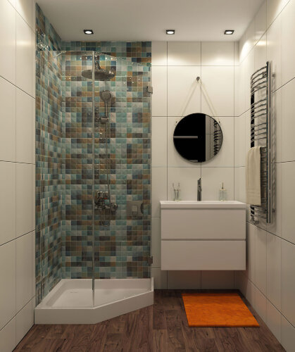 DK3015-BK Встраиваемый светильник влагозащ., IP 44, 50 Вт, GU10, черный, алюминий. Фото 7