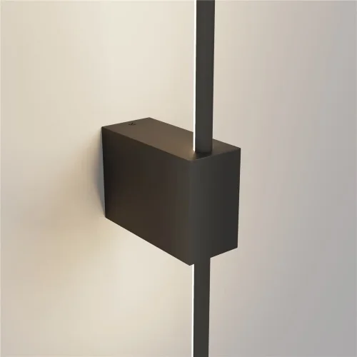 Настенный светильник (бра) Pars 3000К 6Вт IP 20 (Черный) - фото 2